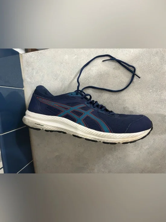 ASICS Men's Navy Blue Running Shoe. ONE SINGLE Shoe - Picture 3 of 4